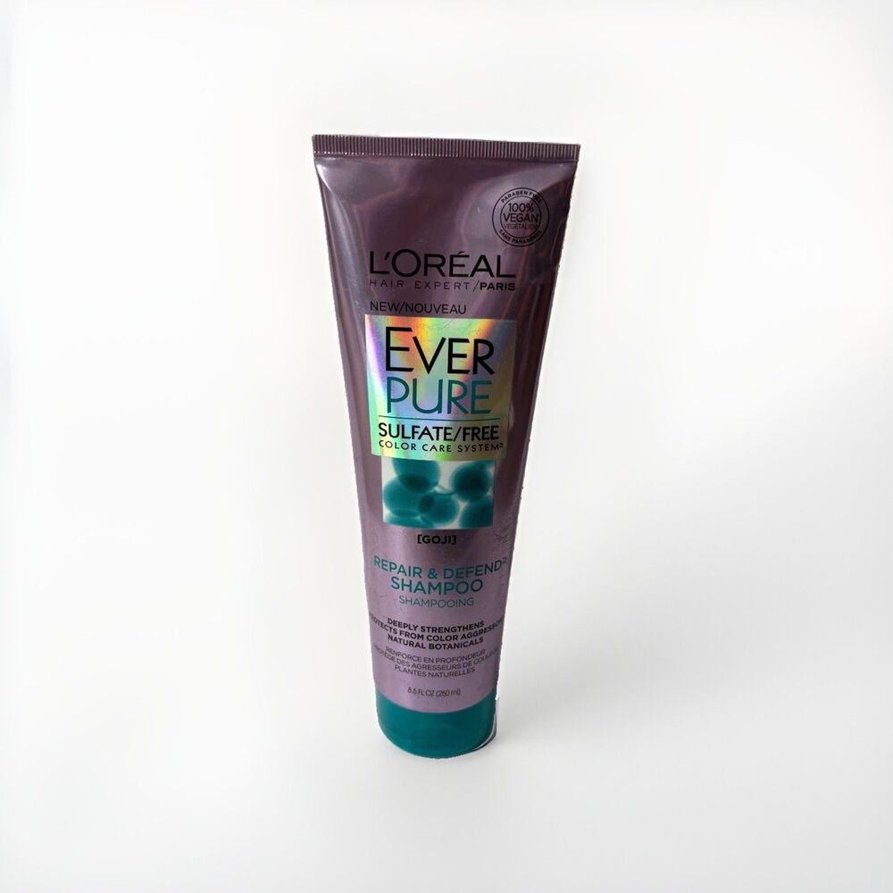 L'Oreal EverPure Repair & Defend Shampoo Sulfate Free 8.5 oz Discontinued